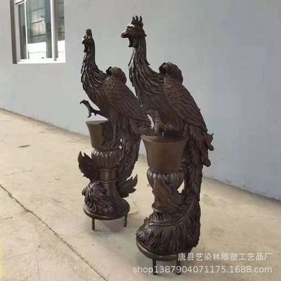 艺染林雕塑供应铸铜动物 十二圣兽雕塑 室内装饰摆件工艺品