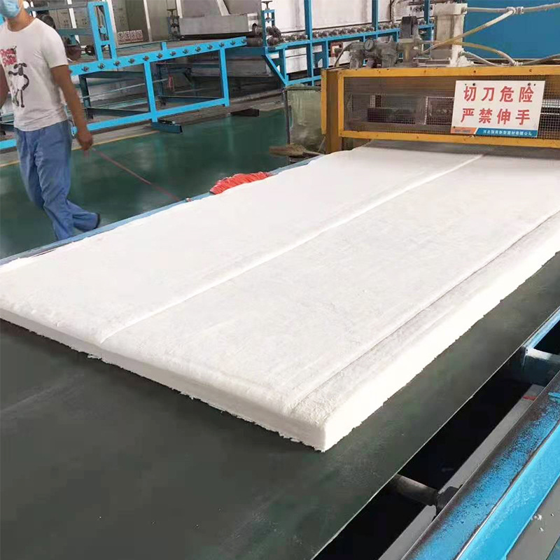 厂家定制硅酸铝针刺毯保温陶瓷纤维卷毡 工业窑炉隔热硅酸铝棉毯