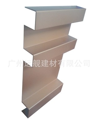 厂家铝制品凹凸长城板加工氟碳铝单板 外墙幕墙护墙板 造型铝单板