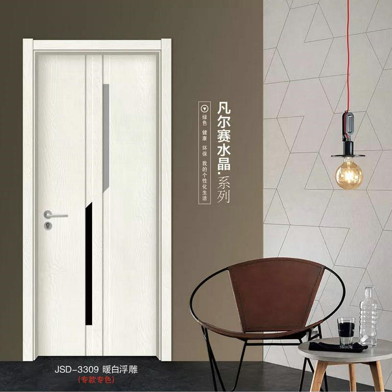 韩式拼接系列干性生态水漆木门 隔音木门卧室房门整套定制