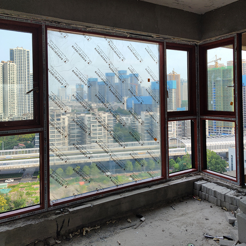 武汉 85断桥铝门窗 铝窗隔热隔音平开窗铝合金窗户 工厂直供批发